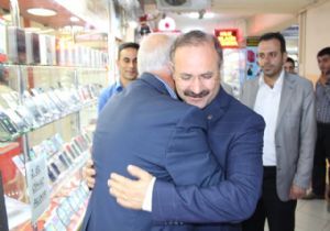 Deligöz esnafla buluştu